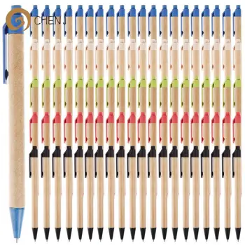 100gab Jaunus Kraft Papīrs Eco-friendly Lodīšu Pildspalva 1.0 mm Par Studentu Rakstot Un Zīmējot Biroja Kancelejas preces, Vairumtirdzniecība