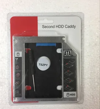 12.7 MM 2 Cietā Diska HDD, SSD Caddy par Asus N53S N53SV N54SV Mijmaiņas DS8A5SH UJ8A0ASW dvd