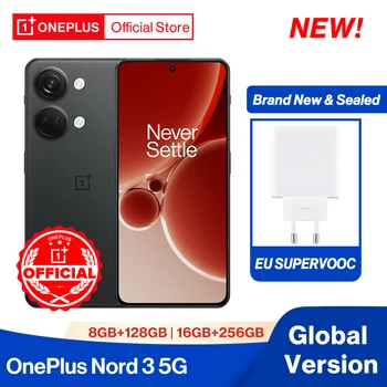 JAUNU OnePlus Nord 3 5G Globālo Versiju, 8 GB, 16 GB RAM MediaTek Dimensity 9000 120Hz Super Šķidruma AMOLED Displeju 80W SUPERVOOC Maksas