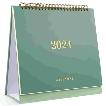 Rakstāmgalda Kalendārā Mēneša Plānotājs Brīvdienu Atgādinājums Galda Kalendārs Desk Ikmēneša Plānotājs 2024. Gadam Planner Kalendārs Janvāris