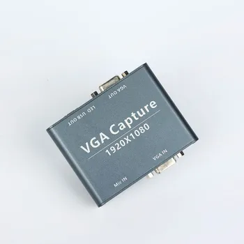 VGA ieejas USB izejas VGA izejas VGA uz USB 1080P video converter VGA audio un video uztveršanas ierīces