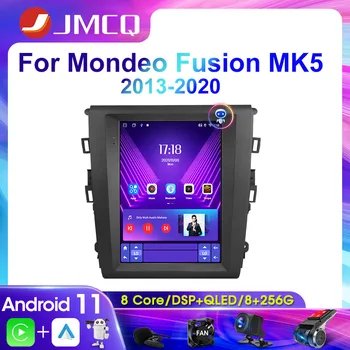 JMCQ 2 Din Android 11 Automašīnas Radio Multimediju Video Atskaņotājs Ford Mondeo Kodolsintēzes MK5 no 2013. līdz 2020. gadam Navigācija GPS 4G Wifi Carplay