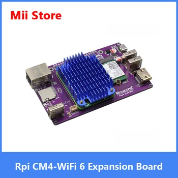 CM4 pamatojoties wifi6 WiFi 6E izplešanās valdes,Aveņu Pi Compute Module 4, Intel AX200 AX210 PCIe M. 2 Atslēgas
