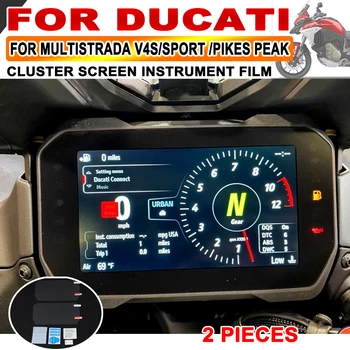 PAR Ducati Multistrada V4S V4 S Sporta Pikes Peak Ir 2021. - Motociklu Piederumi Klastera Nulles Aizsardzības Plēves Ekrāna Aizsargs