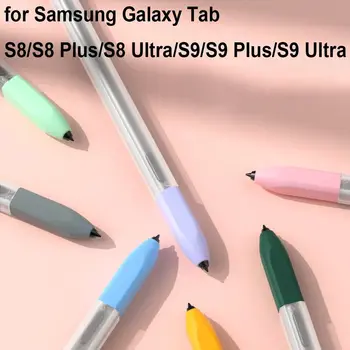 Silikona Tablete Touch Pen Triecienizturīgs Anti Slip S Pen Piedurknēm Caurspīdīga Želeja, Samsung Galaxy Tab S7/S8/S9 Plus Ultra