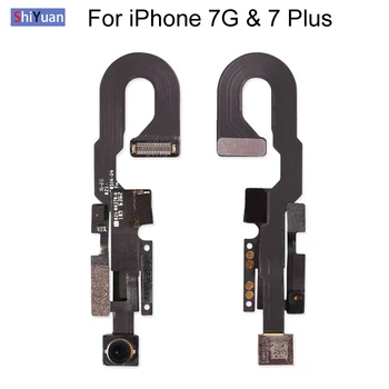 Neliela Priekšējā Kamera Flex iPhone 7 8 7 Plus 8Plus Sensors, Gaismas Tuvums Flex Kabelis, kas Saskaras Cam iphone 7 Plus Nomaiņa