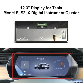 12.3 collu Digitālais Instruments LCD Displejs Tesla Model S S 2 X LA123WF1(SL)(01) Paneļa Pikseļu Interjera Aksesuāri