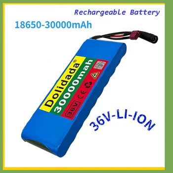 1gb Sākotnējā 18650 Li-Ion Baterijas 10S1P 36V 30000Mah Akumulatora 20A Bms Par Ebike Elektrisko Velosipēdu Motorollera Siksnas