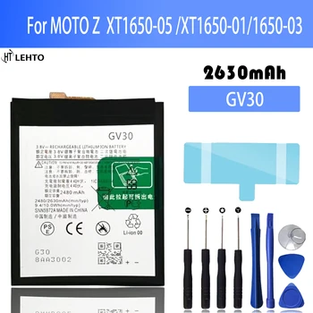 Jaunas 100% oriģināls GV30 Baterija motorola MOTO Z xt1650-05 XT1650-01 XT-1650-03 Telefonu Baterijas Bateria