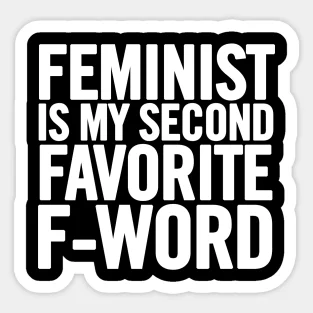 Feministu Ir Mana Otrā Mīļākā Vārdu 5GAB Uzlīmes Sienas Cute Karikatūra Mazulis Klēpjdatoru Dekoru Bufera Mājas Dzīvojamā Istabā, Bagāžas Drukāt