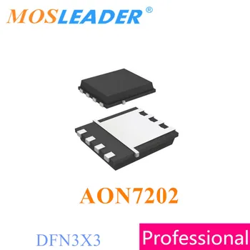 Mosleader AON7202 DFN3X3 100GAB 500PCS 1000PCS N-Kanāls 30V 40A ražots Ķīnā Augstas kvalitātes Mosfets