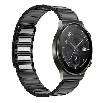 22mm Metāla Magnētiskās Siksnu Samsung Watch 3/zvejas Rīku S3/Huawei Skatīties GT3 Nerūsējošā Tērauda, Titāna Aproce joslas Amazfit VTN 3
