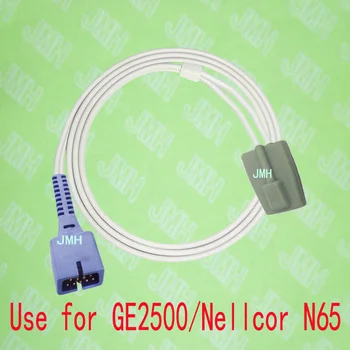 Saderīgs ar GE 2500 un Nellcor N65 Pulsa oksimetru monitors, Bērnu silikona mīkstajam spo2 sensors.