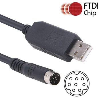 USB Programmēšanas Kabeli Yaesu Kaķis 8 Pin FTDI Saderīgs ar CT-62 FT-100 FT817 FT-857 PĒDAS-897 FT8-817ND FT-857D FT897D