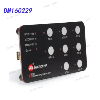 Avada Tech DM160229 Izstrādes komplekts MTCH6303 MCU capacitive touch kontrolieris