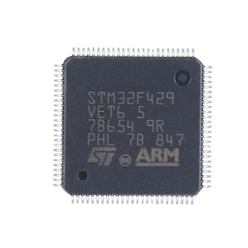 5gab/Daudz STM32F429VET6 LQFP-100 ROKU Microcontrollers - MCU Augstas veiktspējas papildu līnijas, Arm Cortex-M4 core DSP