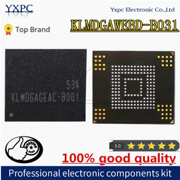 KLMDGAWEBD-B031 KLMDGAWEBD B031 128GB BGA153 EMMC5.0 128G Flash Atmiņas IC Mikroshēmu ar bumbiņas