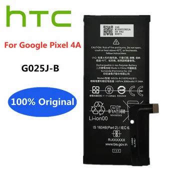 Jaunas 100% Oriģināls 3080mAh G025J-B Rezerves Akumulators HTC Google Pikseļu 4A Pixel4A G025J-B 4G Smart Mobilo Telefonu Baterijas