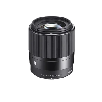 Sigma 30mm F1.4 DC DN Lielu Diafragmas atvērumu Fokuss automātiskais fokuss Portretu Objektīvs Mirrorless Kameras Objektīvs Canon SONY