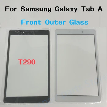 LCD skārienjutīgais Ekrāns, Priekšējā Ārējā Stikla Objektīvs Samsung Galaxy Tab 8.0 2019 T290 T295 Planšetdatora Displeja Paneļa Nomaiņa OCA Līme