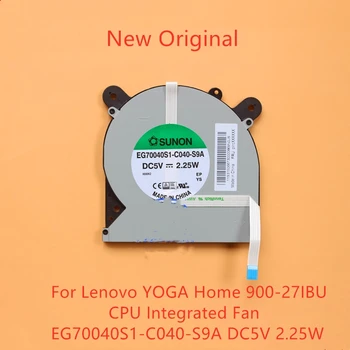 Jaunas Oriģinālas Laptop CPU Dzesēšanas Ventilators Lenovo JOGA Mājās 900-27IBU CPU Integrēto Ventilatoru EG70040S1-C040-S9A DC5V 2.25 W