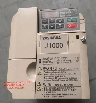 Par Yaskawa J1000 Sērijas CIMR-JB4A0009BBA 3.7 KW/3.0 KW Frekvenču Pārveidotāju, 1 gab.