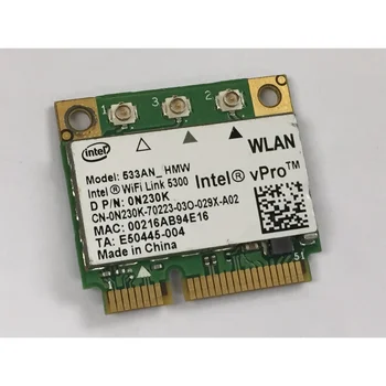 Intel WIFI Link 5300 AGN 533AN_HMW Pusi Mini PCI-E 2.4/5 ghz 802.11 n Wirelss Wlan Karti Asus /dell/acer
