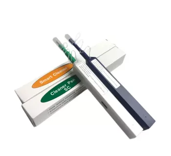 10PCS LC/SC/FC/ST One Touch Tīrīšanas Līdzeklis 1,25 mm un 2,5 mm Tīrīšana Pildspalvu 800 Optisko Šķiedru Tīrītājs
