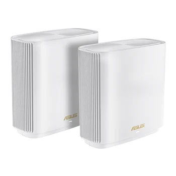 ASUS ZenWiFi XT9 1-2 Iepakojumi visas Mājas Tri-Band Acs WiFi 6 Maršrutētāja Sistēmas Segumu līdz 5,700 sq.pēdu 6+Telpas, 7.8 gb / s Wi-Fi Maršrutētāju