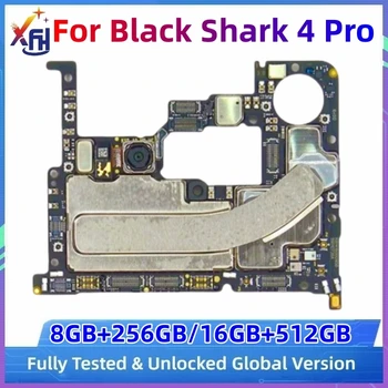 512 gb un 256 gb Oriģinālā Mainboard MB Black Shark 4 Pro Mātesplati Galvenās Shēmas Plate BlackShark 4pro Ar Globālo Versiju
