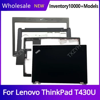 Jaunas Oriģinālas Lenovo ThinkPad T430U Klēpjdatorā, Aizmugures Vāku LCD aizmugurējā vāciņa Priekšējo Bezel Eņģes Palmrest Apakšā Lietu A B C D Apvalks