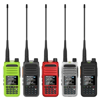 Walkie Talkie 5W Multi-joslas, divvirzienu Radio UHF/VHF/FM/AM Portatīvie Transceivers N58E