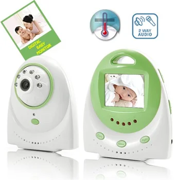 2,4 collu LCD Ekrāns, Bezvadu Video Baby Monitor Domofons Bērnu Aukle Drošības Kameru VOX Režīms Temperatūras kontroles Aukle