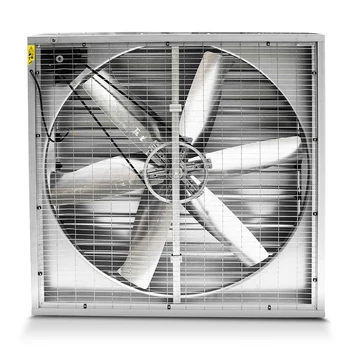 Augstas jaudas 220v60hz, 370W klusums izplūdes ventilatoru rūpnīcas siltumnīcefekta vaislas ventilācijas