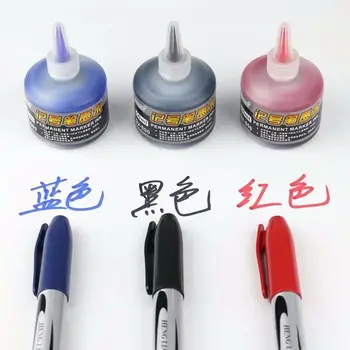 Sarkanā, Zilā Uzreiz Sausa Melna Eļļa, Marķieri, Pildspalvas Pildspalvu Uzpilde Tintes Noturīga Tinte Grafiti Tintes