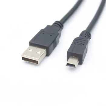 USB 2.0 AM MINI5P Līnijas, USB, Lai T Portu Datu Līnija Mobilo Telefonu, Digitālo Produktu Uzlādes Līnijas MP3 Automašīnu Notikumu Datu Ieraksti