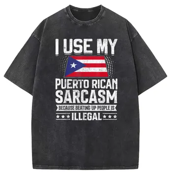 Jaunas Ielidošanas Vīriešu Tshirts Vīriešiem puertorikāņu Krekls Smieklīgi Valstu Āra sporta Krekli ar garām Piedurknēm Traks Sportswears Apģērbi