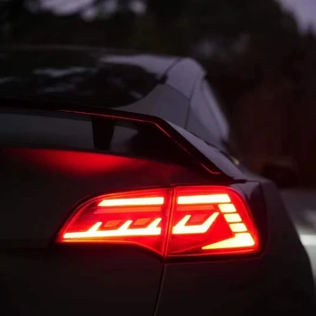 Auto lukturu Par Modeli, 3 2016-2021 LED Gaismas Dinamiskā Signāla dienas gaitas lukturi Bremžu Reverse auto Piederumi Dallon transportlīdzekļa PartsLED