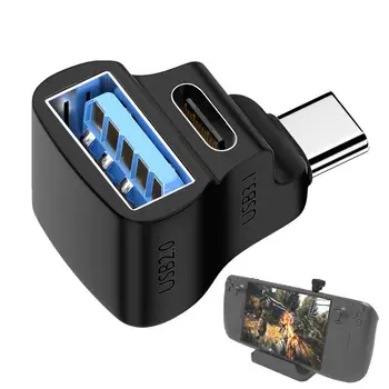 USB C Tipa Sieviešu Converter Tips-C Un USB-Ports Ar 20Gpbs Datu pārraides Audio Pārraides Pārveidotājs Ar 8k60hz Ciparu