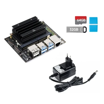 Par Nano 4GB+16.G EMMC Komplekts ar Core Board+Siltuma Izlietne+32G USB Disku+64G SD atmiņas Karti+atmiņas Kartes Lasītājs+Power ES
