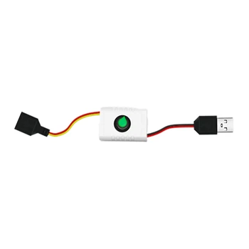 USB Regulējams Slēdži Kontrolieris Savienotājs LED Sloksnes Gaismas USB Ventilators