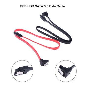 SSD HDD SATA 3.0 Datu Kabelis ātrgaitas Cietā Diska Kabeli Sata 3.0 6GB /Cietvielu HHD Kabelis
