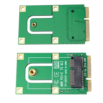 NGFF uz Mini PCI-E, lai M2 Adapteris Converter Paplašināšanas Karti M2 Taustiņu NGFF E Saskarne M2 Bluetooth Bezvadu WiFi Modulis