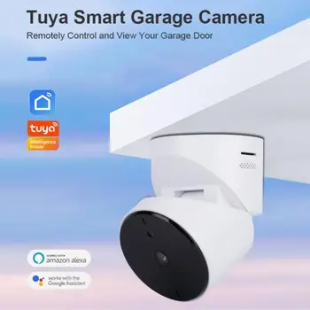 Tuya Wifi Smart Garāžas Fotokameru Ar Bezvadu Tālvadības Garāžas Durvju Nazis Monitors Brīdinājuma Nakts Redzamības Balss, Alexa, Google Home