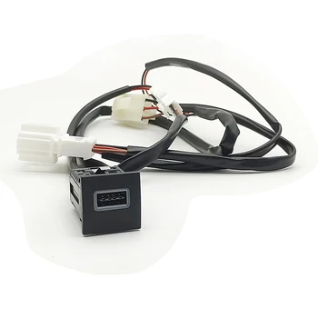 Derīgs Golf 6 USB 3.0 Automobiļa Ātro Lādētāju Ātrās Uzlādes Adapteris ar Kabeli,