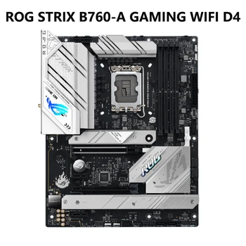ASUS ROG STRIX B760-SPĒĻU WIFI D4 Mātesplates Intel CPU, PCIe 5.0 frekvenču Joslas Grafikas Kartes, WiFi 6E USB3.2 GEN 2X2