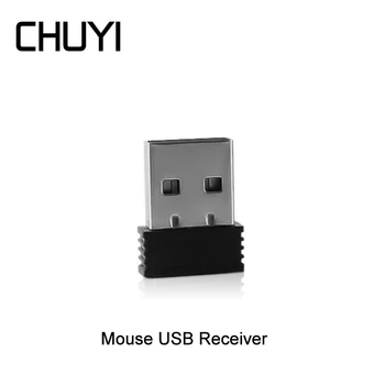 Mini Black USB Uztvērējs Peles