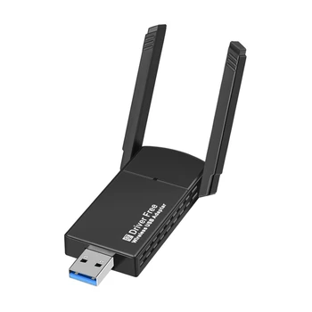 Bezvadu Tīkla Kartes Adapteris USB Wifi Adapteri 650Mbps 802.11 Ac/B/G/N PC Windows